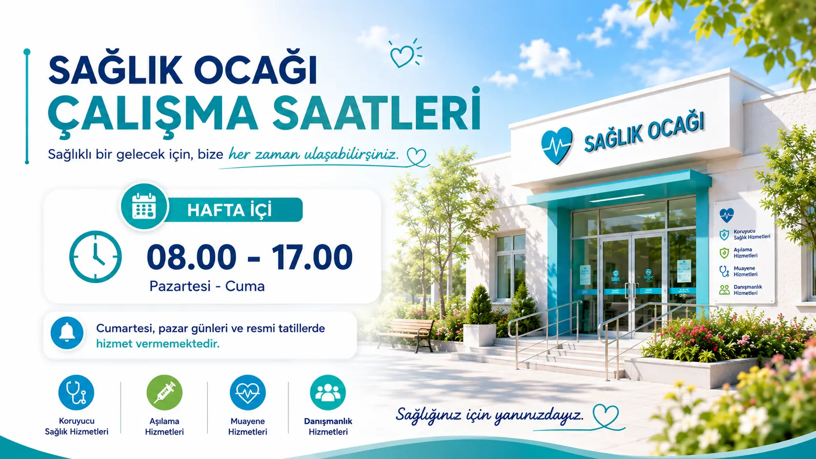 Sağlık Ocağı Çalışma Saatleri